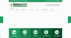 Desktop Screenshot of minhajians.org