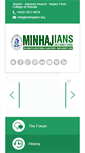 Mobile Screenshot of minhajians.org